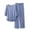 Bleu Clair, variante sur Ensembles de Pyjama pour Femmes Pyjamas d'Automne pour Femmes Ensemble Mignon Manches 3/4 Hauts Surdimensionnés et Pantalons Taille Élastique Ensembles Décontractés Vêtements de Détente Pyjamas pour Femmes
