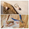 thumbnail image 5 of Unique Bargains 0.6mm x 400mm,Brass Round Wire,Assorted Half Hard Wire for Jewelry Making,20Pack, 5 of 5
