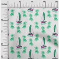 thumbnail image 2 of oneOone Cotton Jersey Green Fabric Beach Craft Projects Decor Fabric Printed By The Yard 58 Inch Wide, 2 of 4
