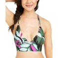 thumbnail image 4 of Hula Honey Juniors' Hyper Tropics Printed Bikini Top,, Multi, Medium, 4 of 4