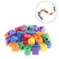 thumbnail image 2 of 50 Pcs Perles Jouets Géométriques Perles d'Enfilage Jeu Éducatif, 2 of 7