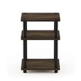 thumbnail image 4 of Furinno 15095CWN/BK Turn-N-Tube Easy Assembly Multipurpose Shelf, Columbia Walnut/Black, 4 of 4