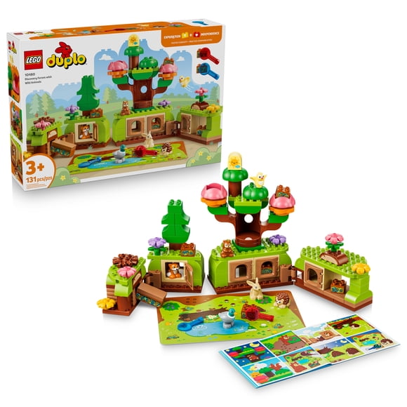 LEGO DUPLO La forêt de découvertes et les animaux sauvages 10480