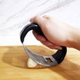 thumbnail image 1 of Kitchen Stainless Steel Garlic Press Rocker,Garlic Mincer Garlic Crusher,Home Kitchen Utensils Portable Manual Garlic Crusher,Kitchen Utensils Manual Garlic Crusher for Garlic Kitchen Gadgets Tools, 1 of 6