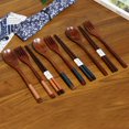 thumbnail image 1 of 3/4Pcs Reusable Portable Travel Wooden Spoon Chopsticks Fork Tableware Cutlery, 1 of 10