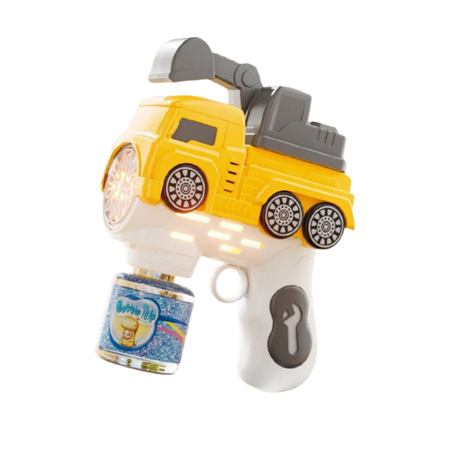 Machine à bulles réverbère - avec lumière et musique, jouet d'extérieur rechargeable Machine à bulles réverbère - avec lumière et musique, jouet d'extérieur rechargeable