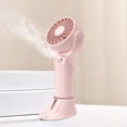 thumbnail image 3 of Fans for Home Portable Misting Fan Usb Rechargeable Refrigeration Conditioner 3-Speed Airflow Suitable for Travel Home Office and Bedroom Portable Fan Rechargeable, 3 of 6