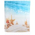 thumbnail image 2 of Print Shower Curtain,Beautiful Beach Scenery Shower Bathing Accessories Bathroom Decoration Elevated Design, 2 of 14