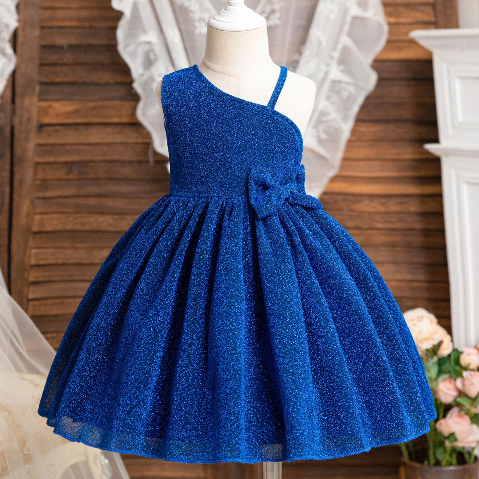 christmas party dresses size 12 Child Girls Pageant Dress Bow Knot Sleeveless Gown Girls Dresses 12/14 Christmas Girls Dresses Size 12-13 Christmas Girls Dresses Size 10-12 Fall With Smocked Top to bridal shower outfit