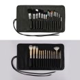 thumbnail image 4 of Makeup Brush Pouch Rolling 15-Capacity Makeup Brush Case Cosmetic Brush Bag, 4 of 5