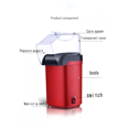 thumbnail image 3 of Popcorn Poppers, 110V/240V Electric Corn Popcorn Maker Household Automatic Mini Hot Air Popcorn Making Machine Corn Popper Children Gift, 3 of 8