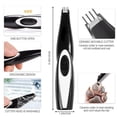 thumbnail image 2 of EIGTHTAIL Pet Hair Trimmer Dog Cat Grooming Clipper Electric Shaver Mini Scissors Machine USB Rechargeable Foot Hair Remover, 2 of 8