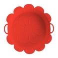 thumbnail image 3 of Iumwxz Gadgets de Cuisine Plateau de Cuisson Réutilisable pour Friteuse à Gaz Tapis de Plateau de Friteuse en Forme de Fleur Ensemble d'Ustensiles de Cuisine Gel de Silice Rouge Soldes de Liquidation, 3 of 6