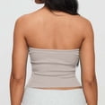 thumbnail image 4 of Timegard Tube Tops for Women Ribbed Strapless Skinny Comfy Solid Color Going out Top Summer Casual, 4 of 8
