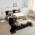 thumbnail image 4 of Erosebridal Rustic Cow Bedding Full Comforter Set, Farm Animal Down Comforter, Lodge Cabin Decor, Reversible 3pcs, 4 of 7