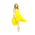thumbnail image 2 of HILABEE 1/64 Female Figures Model Resin Amazingly Detailed Handpainted 1:64 Scale Female yellow, 2 of 9
