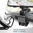 thumbnail image 4 of 360 Rotating Car Phone Mount Dashboard Holder for GPS & 4-7 Inch Smartphones (Black), 4 of 5