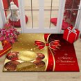 thumbnail image 1 of Large Christmas Decor Doormat for Home, Holiday Letter Print Indoor Carpet Rug, Non-Slip Kitchen Bedroom Floor Mat (60x90cm), 1 of 8