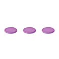 thumbnail image 3 of QualitChoice Coussin de Siège Portable de Remplacement Rond Relaxant Respirant Doux pour Maison Bureau Fauteuil Canapé Tapis Accessoires Violet 3 Pcs, 3 of 6