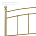 thumbnail image 3 of Modway Abigail Queen Metal Headboard in Gold, 3 of 9