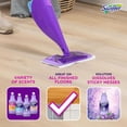 thumbnail image 4 of Swiffer WetJet Vadrouille à Vaporisation Nettoyant Liquide pour Planchers Tout Usage et en Bois Franc Recharge, Lavande Vanille & Confort, 4 of 10