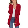 thumbnail image 3 of NARABB Women Casaul Solid Jackets Outdoor Plus Size Drawstring Zipper Hooded Raincoat Windproof Tops Coat With Pocket, 3 of 5