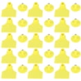 thumbnail image 1 of Ear Tag Ear Tag Yellow Pp 20 Set Livestock Identification Blank Ear Tag For Goats Sheep Cattle Cows Pigs Farm Supplies, 1 of 8