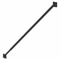 thumbnail image 1 of Vinyl Wood Fence Fully Adjustable Telescoping Gate Anti-Sag Brace Kit (Black (2 Pack)), 1 of 4