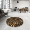thumbnail image 4 of Ahgly Tapis Rectangulaire Lavable en Machine Intérieur Transitionnel Marron Clair, 7 Pieds x 9 Pieds, 4 of 7