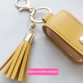thumbnail image 4 of 30Ml Refillable Travel Bottle With Keychain Holder Pu Leather Case For Hand Sanitizer Soap Lotion Portable Outdoor, 4 of 5