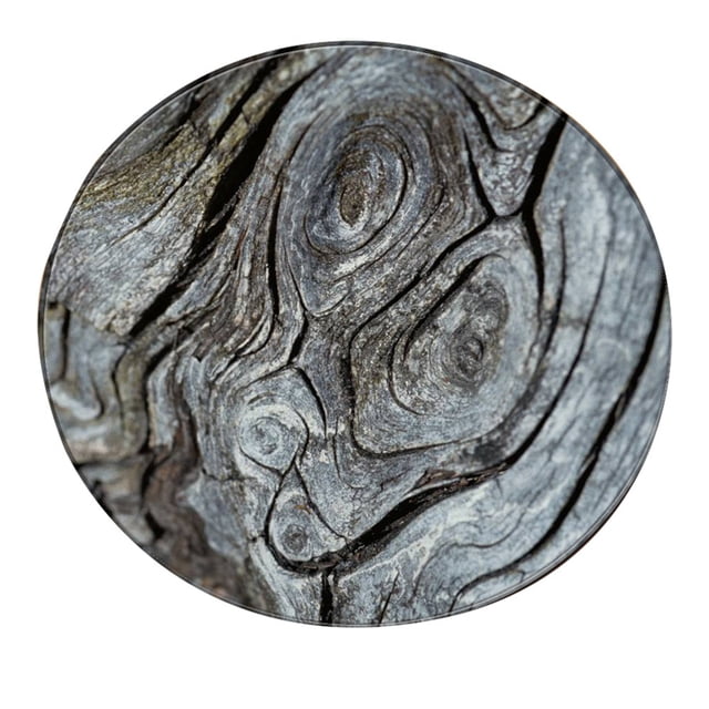 Tapis de Salon Rond à Grain de Bois pour Enfants, Tapis de Sol pour la Maison, Tapis de Jeu, Tapis de Yoga pour Salon, Rond, Design Rond