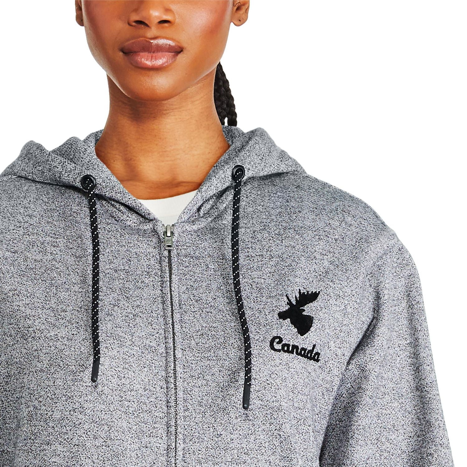 Canadiana Adult Gender Inclusive Full-Zip Hoodie