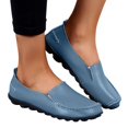 thumbnail image 3 of B91xZ Chaussures pour Femmes Bout Rond Talons Hauts Blocs, Bleu Ciel 7, 3 of 5