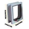 thumbnail image 2 of LSLJS Dog Door Abs Plastic Door Opening Installation, Pet Supplies, 2 of 2