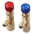 thumbnail image 3 of TAPDRA Soupape de Sécurité en Laiton pour Systèmes de Réfrigérant AC R410 R22 1/4 Po 5/16 Po & 1/4 Po 1/4 Po Entretien HVAC, 3 of 8