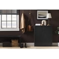 thumbnail image 3 of South Shore Essence 2-Door Armoire, in Black Oak, 3 of 12