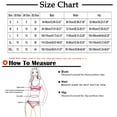 thumbnail image 3 of KIHOUT One Piece Swimsuit for Women Ladies Spring Fashion Solid Color Mesh Bikini Swimsuit, 3 of 5