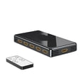thumbnail image 1 of 4K 60Hz Switch 5x1 3x1 Video Switcher 5/3 In 1 Out With IR Remoter, 1 of 5