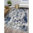 thumbnail image 1 of CosmoLiving Collection Serenity Tapis de Zone, 8 Pieds0"x10 Pieds0 Pouces, Bleu Saphir, 1 of 1