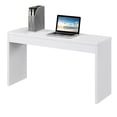 thumbnail image 2 of Convenience Concepts Northfield Console Murale en Fini Bois Blanc, 2 of 6