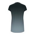 thumbnail image 5 of LOVZFMLL Robes d'Été pour Femmes T-Shirt Décontracté Ample Robe Droite Col en V Manches Courtes Basique Tenues Quotidiennes Noir B L, 5 of 5
