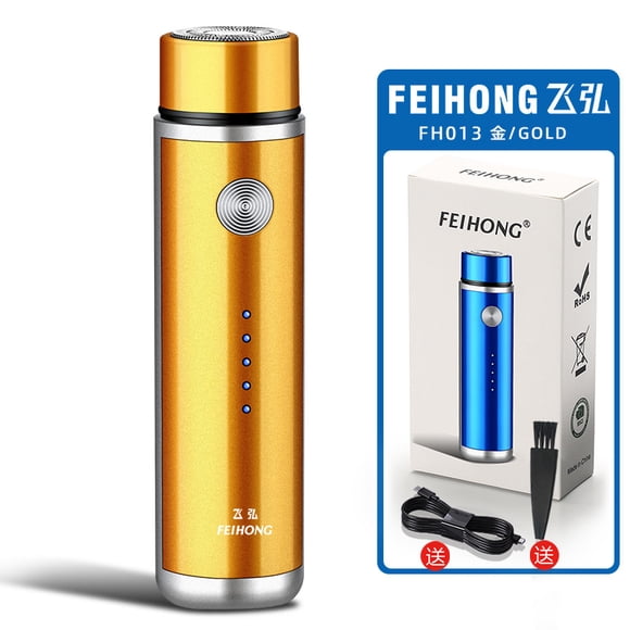Facial Hair Remover for Women or Men RechargeableHeads Included Flawless Women's Facial Shaver Painless Electric Facial Hair Remover for Cheeks Chin(Gold)
