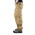 thumbnail image 1 of OmicGot Pantalon Décontracté pour Homme à Multiples Poches Pantalon en Coton Homme Grande Taille Pantalon Cargo Homme Plein Air Randonnée Randonnée Joggers Pantalon Cargo 29-44, 1 of 6