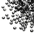 thumbnail image 1 of Uxcell 6000 Pcs Black Resin Flatback Rhinestone SS16 4mm Resin Rhinestones for Crafts DIY Design, 1 of 5
