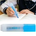 thumbnail image 1 of Highlighters with Firm Chisel Tip, No Bleed on Standard Paper, Highlighters for Underlining Journaling & Coloring, Blue, 1 of 5