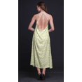 thumbnail image 3 of Bimba Robe Décontractée Longue Dos Nu à Col Licou pour Femmes, Robe de Plage Imprimée - Grand, 3 of 6
