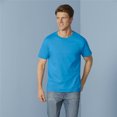 thumbnail image 3 of REDHOTYPE T-Shirt d'Été pour Homme 100 % Coton Décontracté à Manches Courtes Col Rond Confortable Hauts Unis, 3 of 5