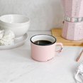 thumbnail image 3 of Tasse Cappuccino en Émail en Lin pour Poitrine (8 Oz/237 ml), 3 of 4