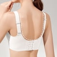 thumbnail image 5 of Women's Seamless Wireless Bra - Full Coverage, Padded, V Neck, Nylon Spandex, Comfortable Daily & Sleepwear, 5 of 5