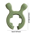 thumbnail image 3 of Pot Handle Utensil Rest， Silicone 2-in-1 Clip and Lid Prop for Cooking, Food-Grade Heat-Resistant Anti-Spill Kitchen Tool, 3 of 5